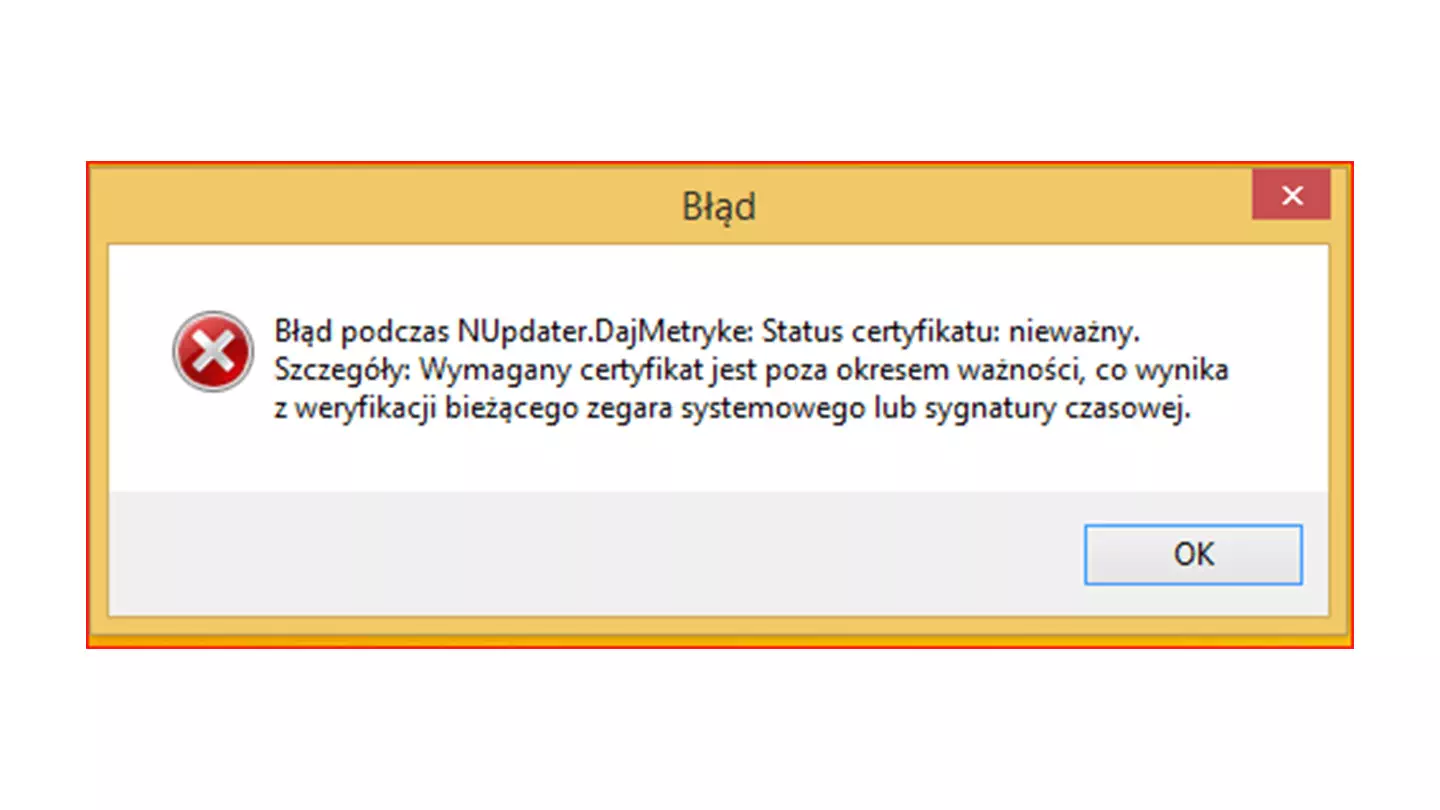 Płatnik ZUS - problemy z metryką 325 wersji 10.02.002 programu